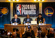 NBA季后赛赛前新闻发布会现场照片